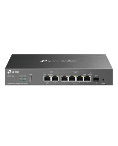 TP-LINK (ER707-M2) Omada Multi-Gigabit VPN Router, Omada SDN, 2x 2.5G Ports, Up to 6x WAN, SFP Port, Extensive Security Features
