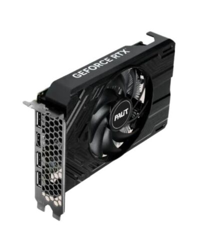 Palit RTX4060 StormX, PCIe4, 8GB DDR6, HDMI, 3 DP, 2460MHz Clock, Compact Design