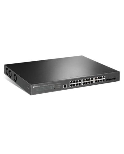 TP-LINK (SG3428XPP-M2) JetStream 24-Port 2.5GBASE-T & 4-Port 10GE SFP+ L2+ Managed Switch with 16-Port PoE+ & 8-Port PoE++, Rackmountable
