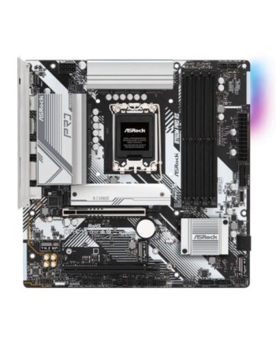 Asrock B760M PRO RS, Intel B760, 1700, Micro ATX, 4 DDR5, HDMI, DP, 2.5G LAN, PCIe5, RGB, 3x M.2