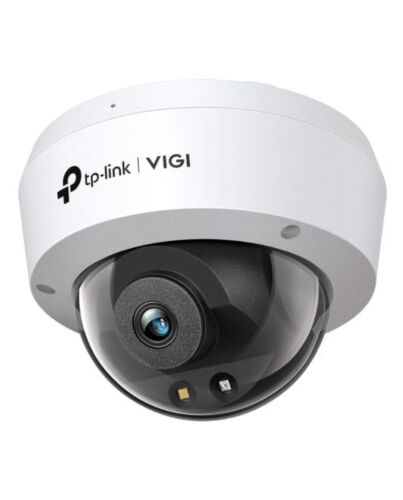 TP-LINK (VIGI C250 2.8MM) 5MP Full-Colour Dome Network Camera w/ 2.8mm Lens, PoE, Smart Detection, IP67, People & Vehicle Analytics, H.265+