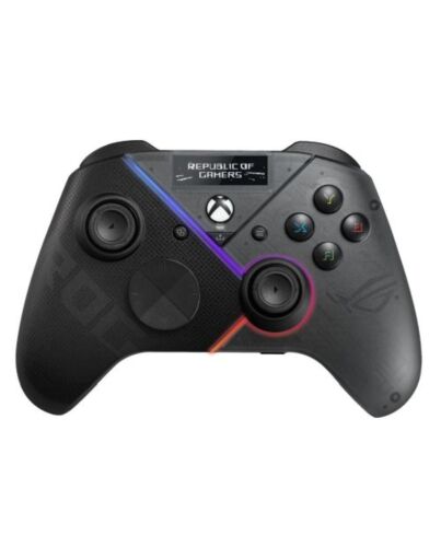 Asus ROG Raikiri Pro Wireless/Wired Game Controller for PC and Xbox, Extensive Customisation, ESS DAC, OLED Display