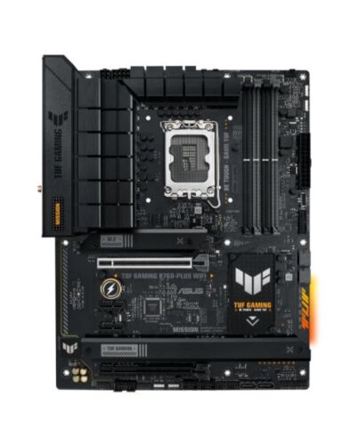 Asus TUF GAMING B760-PLUS WIFI, Intel B760, 1700, ATX, 4 DDR5, HDMI, DP, Wi-Fi 6, 2.5G LAN, PCIe5, 3x M.2, RGB