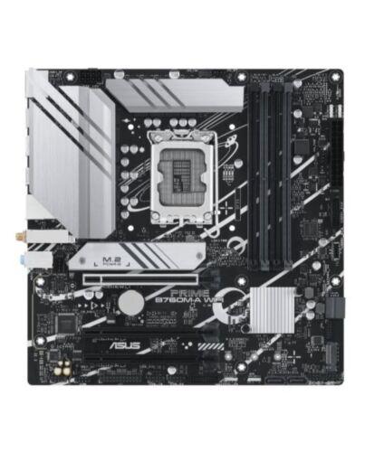 Asus PRIME B760M-A WIFI, Intel B760, 1700, Micro ATX, 4 DDR5, 2 HDMI, DP, Wi-Fi 6, 2.5G LAN, PCIe4, 2x M.2