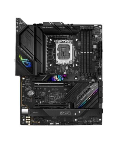 Asus ROG STRIX B760-F GAMING WIFI, Intel B760, 1700, ATX, 4 DDR5, HDMI, DP, Wi-Fi 6E, 2.5G LAN, PCIe5, 3x M.2, RGB