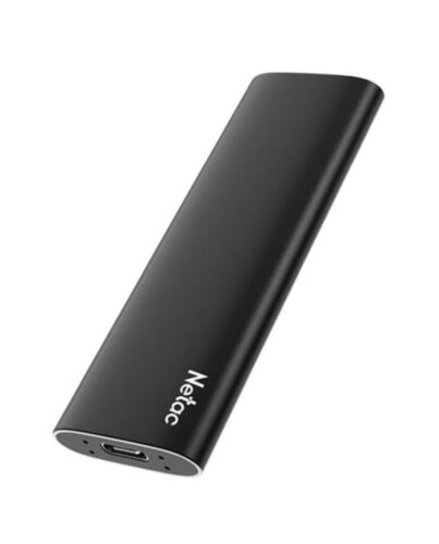 Netac Z Slim 1TB M.2 External SSD, USB 3.2 Gen2 Type-C, Up to 550MB/s, Aluminium