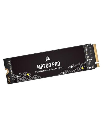 Corsair 1TB MP700 PRO Gen5 M.2 NVMe SSD, M.2 2280, PCIe 5.0, R/W 11.7K/9.6K MB/s, 1.4M/1.5M IOPS