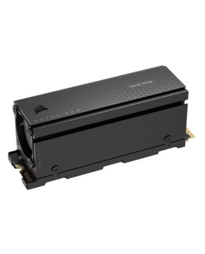 Corsair 2TB MP700 PRO Gen5 M.2 NVMe SSD w/ Air Cooler, M.2 2280, PCIe 5.0, R/W 12.4K/11.8K MB/s, 1.5M/1.6M IOPS