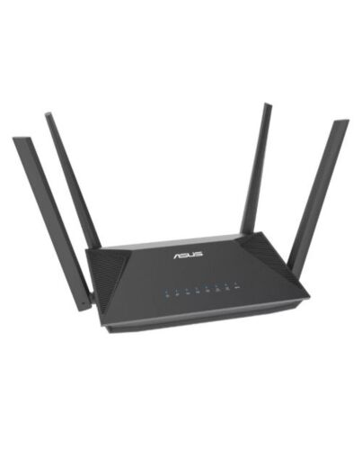 Asus (RT-AX52) AX1800 Dual Band Wi-Fi 6 Extendable Router, Instant Guard, Parental Control Scheduling, Built-in VPN, AiMesh