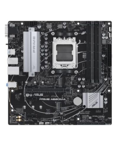 Asus PRIME A620M-A-CSM - Corporate Stable Model, AMD A620, AM5, Micro ATX, 4 DDR5, VGA, HDMI, DP, GB LAN, PCIe4, 2x M.2