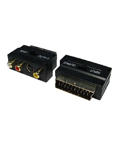 CDL Swit SCART -SVHS & 3 x RCA
