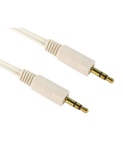 CDL 10m 3.5mm Stereo Cable - White