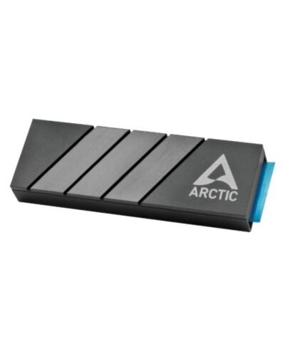 Arctic M2 Pro (Black) M.2 SSD Heatsink, For Single & Double Sided M.2 2280 Modules, Thermal Pads Included
