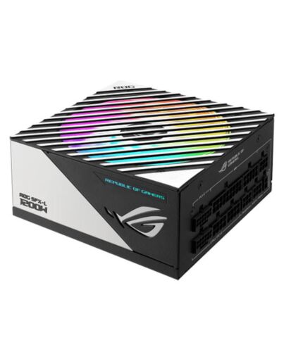 Asus 1200W ROG LOKI SFX-L Platinum PSU, Small Form Factor, Fully Modular, 80+ Platinum, ATX 3.1, PCIe 5.1, RGB, ATX-to- SFX Bracket