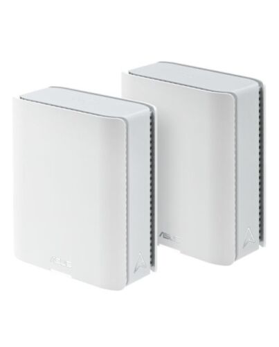 Asus (ZenWiFi BT10) BE18000 Tri-Band Wi-Fi 7 Mesh Routers (2 Pack), Up to 6,000 sq.ft, 2x 10G Ports, USB, VPN, multi-SSID
