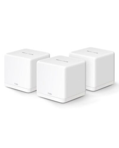 Mercusys (Halo H1500X 3-Pack) AX1500 Dual Band Whole Home Mesh Wi-Fi 6 System, OFDMA & MU-MIMO