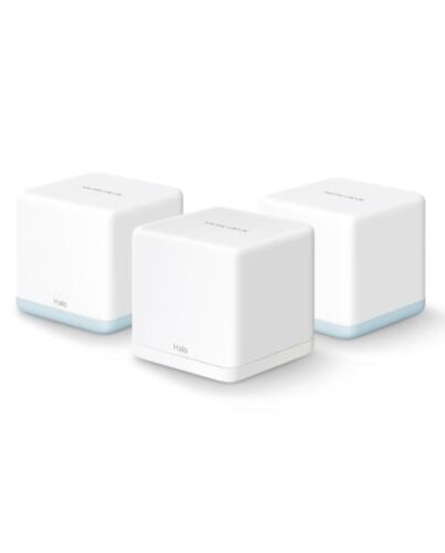 Mercusys (Halo H32G 3-Pack) AC1200 Whole-Home Mesh Wi-Fi System, Dual Band, AP Mode