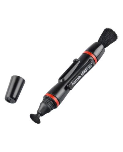 Hama Classic Lens/Filter Cleaning Pen with Cleaning Brush, 13mm Diameter
