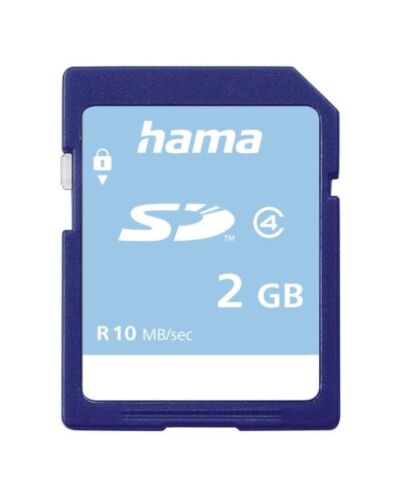 Hama 2GB SD Card, Class 4, 10MB/s