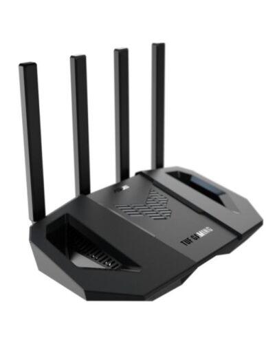Asus (TUF-BE3600) TUF Gaming BE3600 Dual Band Wi-Fi 7 Gaming Router, 2.5G WAN, 4x GB LAN, 4K-QAM Modulation, AiMesh