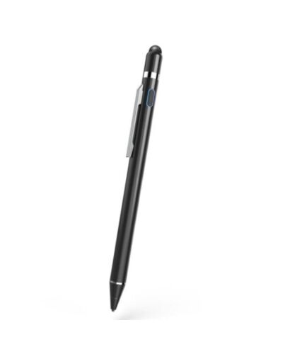 Hama Pro Tablet Stylus, 1.5mm Ultra-Fine Tip, High Precision, Rubber Tip, 18 Hours Battery