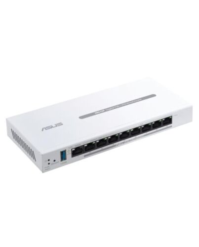 Asus (ExpertWiFi EBG19P) Gigabit PoE+ VPN Wired Router, Up to 3x WAN, USB, 8x PoE+ Ports, VLAN, Centralised Management