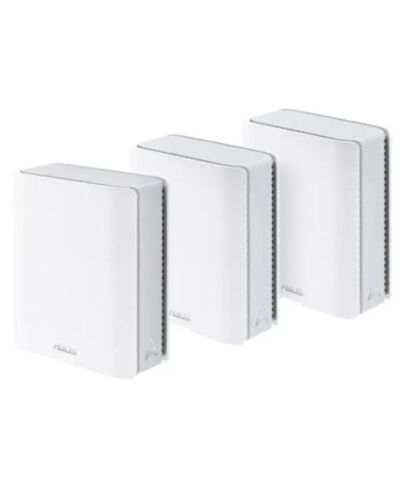 Asus (ZenWiFi BT10) BE18000 Tri-Band Wi-Fi 7 Mesh Routers (3 Pack), Up to 6,000 sq.ft, 2x 10G Ports, USB, VPN, multi-SSID