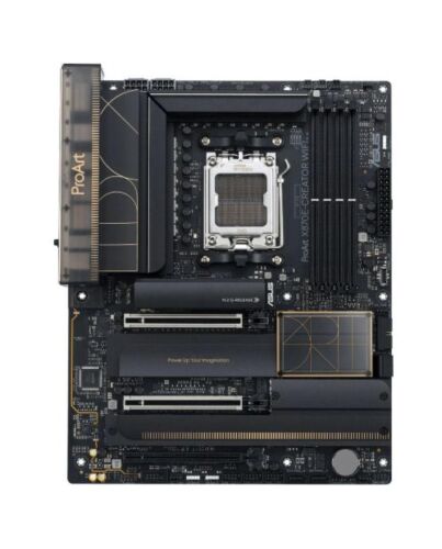 Asus PROART X870E-CREATOR WIFI, AMD X870E, AM5, ATX, 4 DDR5, HDMI, 2 USB4, Wi-Fi 7, 10G & 2.5G LAN, PD 30W, 4x M.2