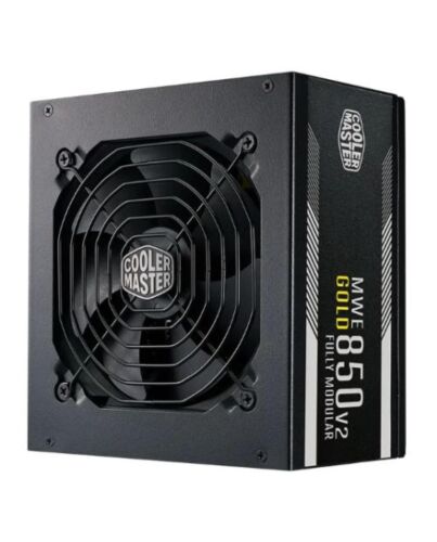 Cooler Master 850W MWE Gold V2 ATX 3.1 PSU, Fully Modular, HDB Bearing Fan, 80+ Gold, PCIe 5.1