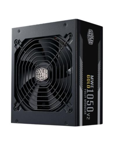 Cooler Master 1050W MWE Gold V2 ATX 3.1 PSU, Fully Modular, FDB Bearing Fan, 80+ Gold