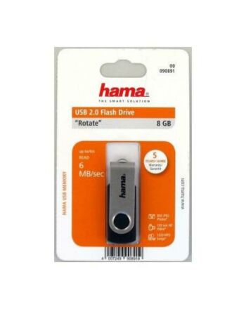 Hama FlashPen USB 2.0 8GB BLK/SIL