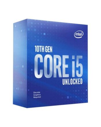 Intel Core I5-10600KF CPU, 1200, 4.1 GHz (4.8 Turbo), 6-Core, 125W, 14nm, 12MB Cache, Unlocked, No Graphics, Comet Lake