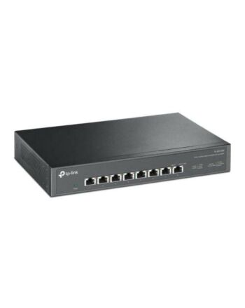 TP-LINK (TL-SX1008) 8-Port Unmanaged 10G Multi-Gigabit Desktop/Rackmount Switch, 8x 100/1G/2.5G/5G/10G, Low-Noise Fan, Steel Case
