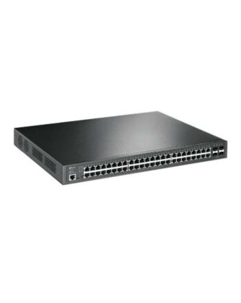 TP-LINK (SG3452P) JetStream 52-Port Gigabit L2+ Managed Switch with 48-Port PoE+, 4 SFP Slots, Rackmountable