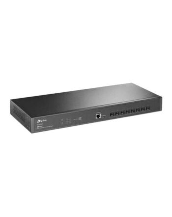 TP-LINK (SX3008F) JetStream 8-Port 10GE SFP+ L2+ Managed Switch, Centralized Management, Fanless, Rackmountable