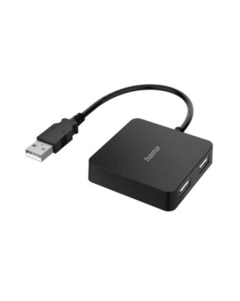 Hama External 4-Port USB 2.0 Hub, USB Powered