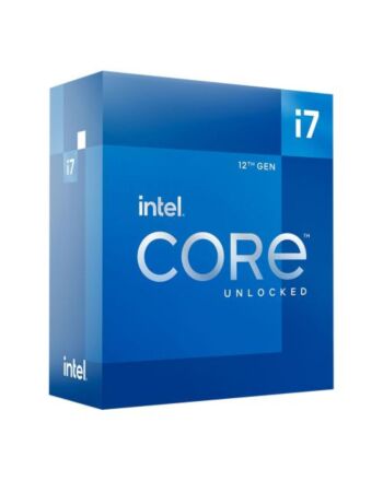 Intel Core i7-12700K CPU, 1700, 3.6 GHz (5.0 Turbo), 12-Core, 125W (190W Turbo), 10nm, 25MB Cache, Unlocked, Alder Lake, NO HEATSINK/FAN