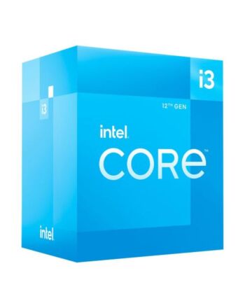 Intel Core i3-12100 CPU, 1700, 3.3 GHz (4.3 Turbo), Quad Core, 60W, 12MB Cache, Alder Lake