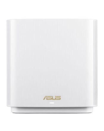 Asus (ZenWiFi XT9) AX7800 Tri-Band Wi-Fi 6 Mesh System, Single, 160MHz Bandwidth, 2.5G WAN, USB, Parental Controls, White