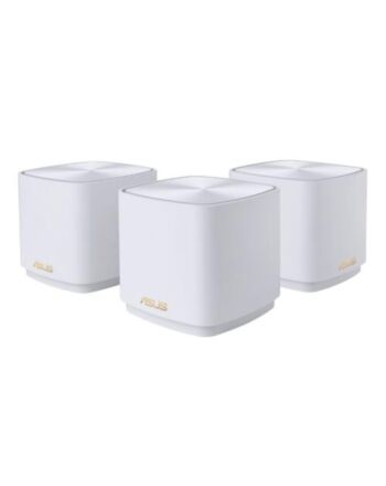 Asus AX5400 (ZenWiFi XD5) AX3000 Dual Band Mesh Wi-Fi 6 System, 3 Pack, GB LAN, GB WAN, 160MHz Bandwidth, AiMesh, AiProtection, White
