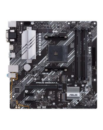 Asus PRIME B550M-A/CSM - Corporate Stable Model, AMD B550, AM4, Micro ATX, 4 DDR4, VGA, DVI, HDMI, PCIe4, 2x M.2