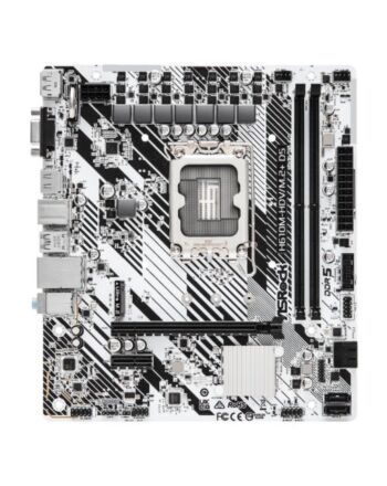 Asrock H610M-HDV/M.2+ D5, Intel H610, 1700, Micro ATX, 2 DDR5, VGA, HDMI, DP, PCIe4, 1x M.2