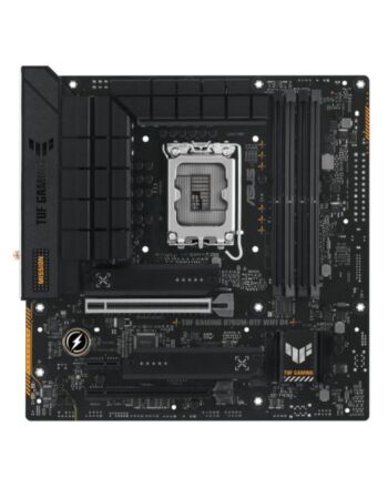 Asus TUF GAMING B760M-BTF WIFI D4, Intel B760, 1700, Micro ATX, 4 DDR4, HDMI, DP, Wi-Fi 6, 2.5G LAN, PCIe5, 3x M.2 *Requires a BTF Compatible Chassis*