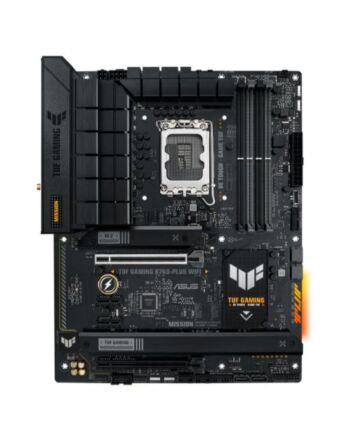 Asus TUF GAMING B760-PLUS WIFI, Intel B760, 1700, ATX, 4 DDR5, HDMI, DP, Wi-Fi 6, 2.5G LAN, PCIe5, 3x M.2, RGB