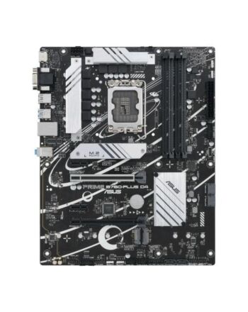 Asus PRIME B760-PLUS D4, Intel B760, 1700, ATX, 4 DDR4, VGA, HDMI, DP, 2.5G LAN, PCIe5, 3x M.2