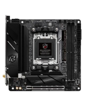 Asrock B650I LIGHTNING WIFI, AMD B650, AM5, Mini ITX, 2 DDR5, HDMI, Wi-Fi 6E, 2.5G LAN, 2x M.2
