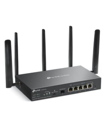 TP-LINK (ER706W-4G) Omada 4G+ Cat6 Dual Band AX3000 VPN Router, 6x GB Ports, Omada Mesh, High-Security VPN