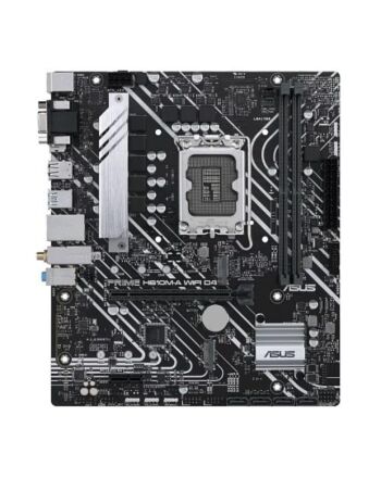 Asus PRIME H610M-A WIFI D4, Intel H610, 1700, Micro ATX, 2 DDR4, VGA, HDMI, DP, Wi-Fi, PCIe4, 2x M.2