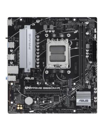 Asus PRIME B650M-R, AMD B650, AM5, Micro ATX, 2 DDR5, HDMI, 2.5G LAN, PCIe4, 2x M.2
