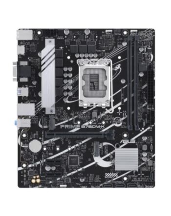 Asus PRIME B760M-K, Intel B760, 1700, Micro ATX, 2 DDR5, VGA, HDMI, 2.5G LAN, PCIe4, 2x M.2